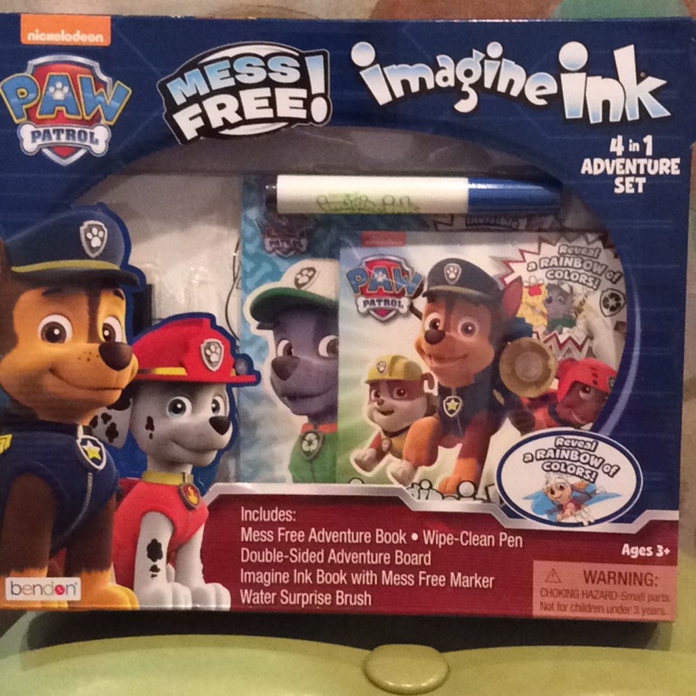 NEW-Paw Patrol 🐾 mess FREE imagine ink